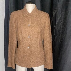 Josephine Chaus Tan Teddy Jacket